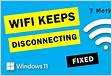 Solved Wifi disconnects immediately after